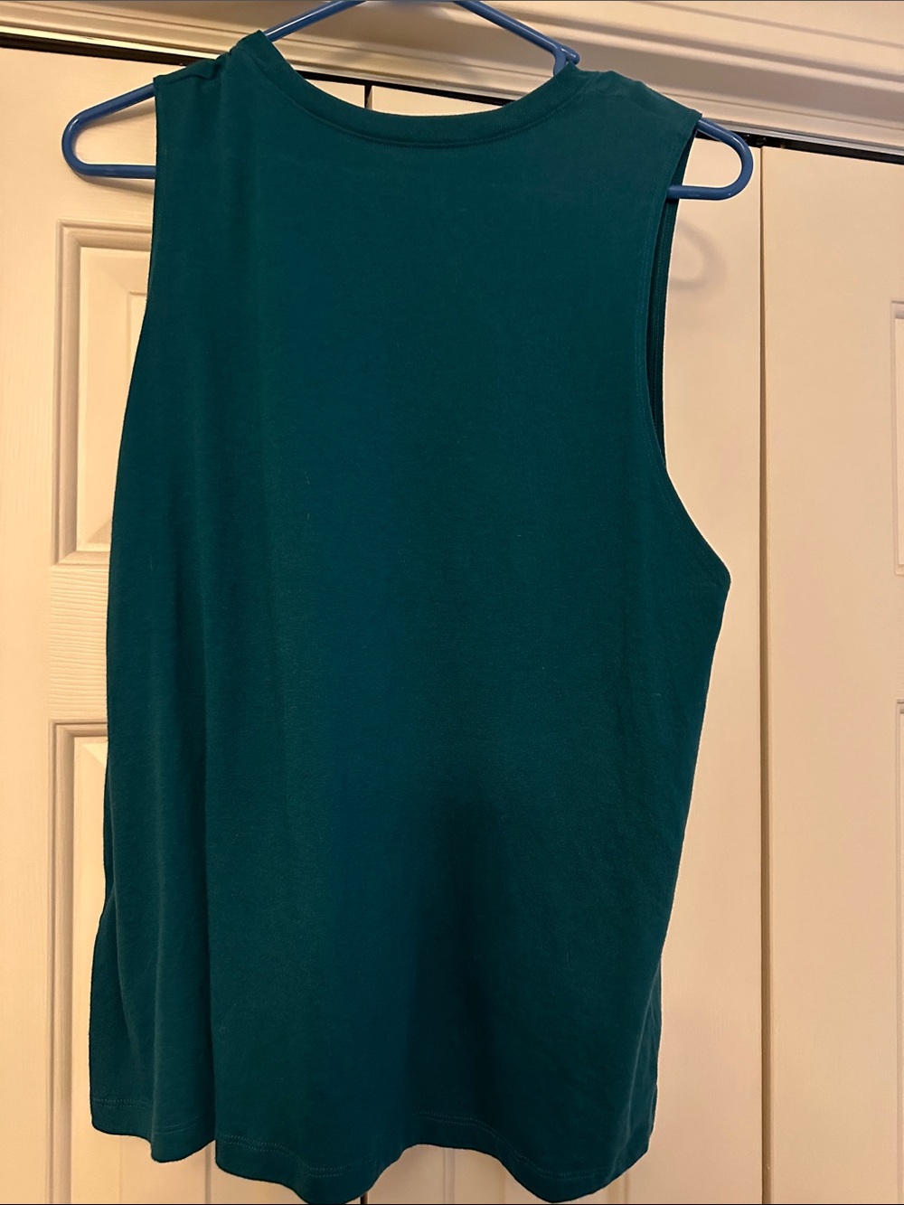 Under Armour Teal Sleeveless Logo Tank - Picture 3 of 4